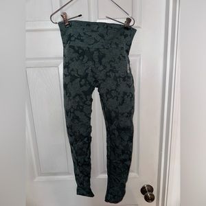 Gymshark camo leggings worn twice